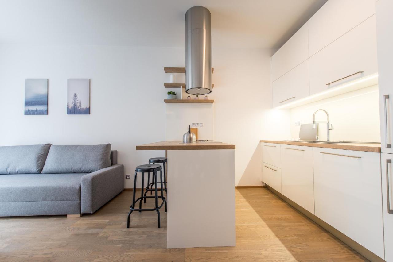 Mozart Central Apartments With Garage 布拉格 外观 照片