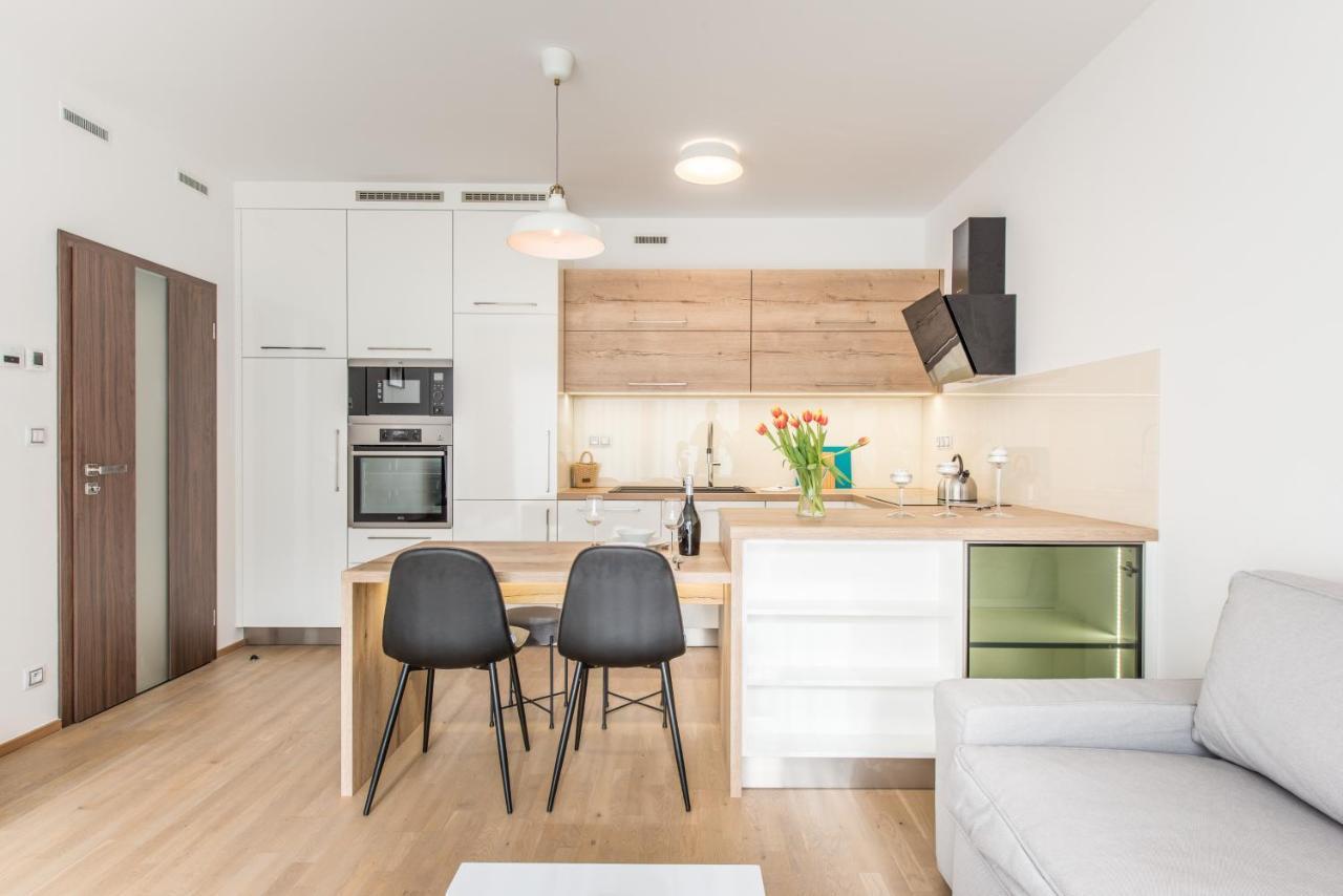 Mozart Central Apartments With Garage 布拉格 外观 照片