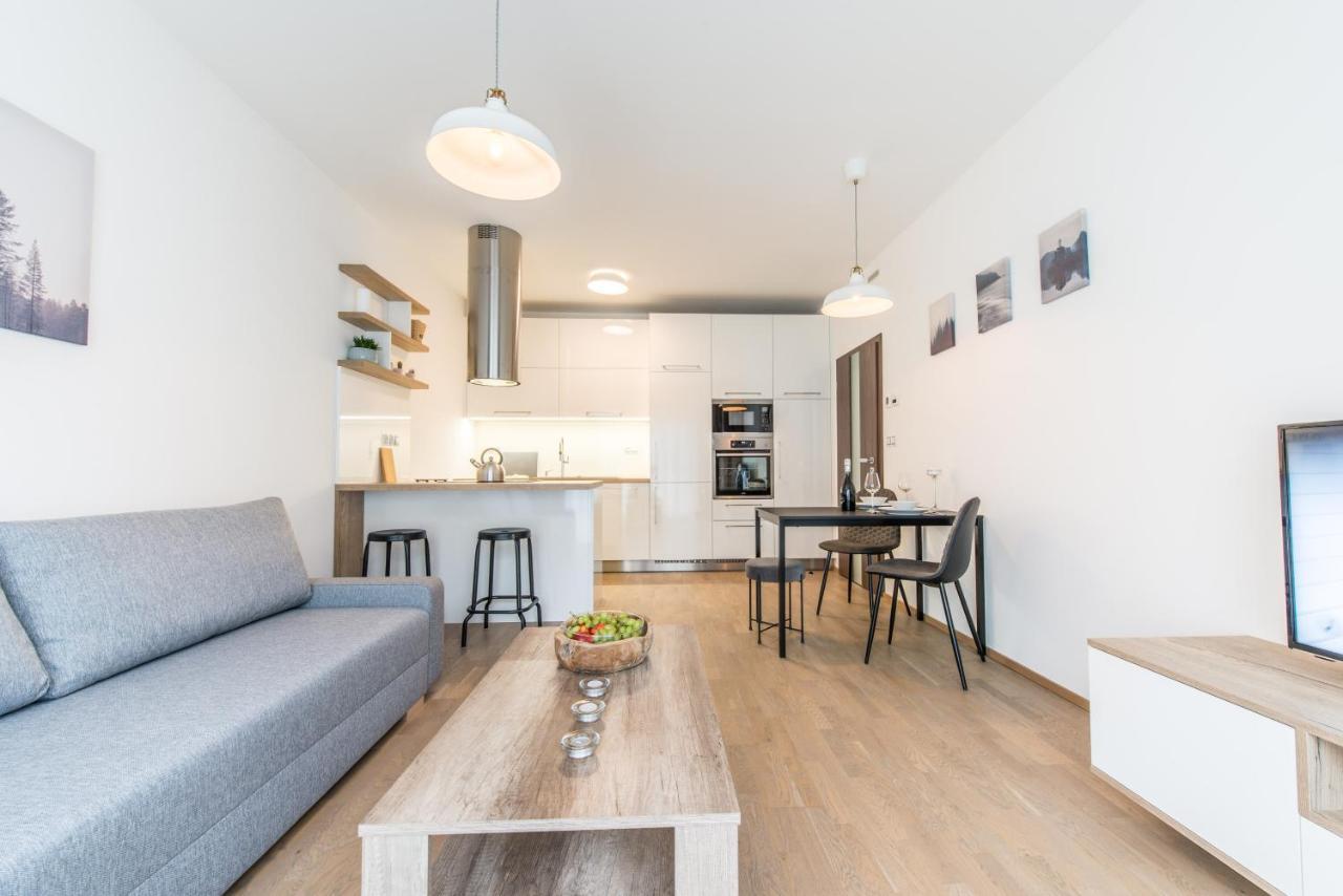 Mozart Central Apartments With Garage 布拉格 外观 照片