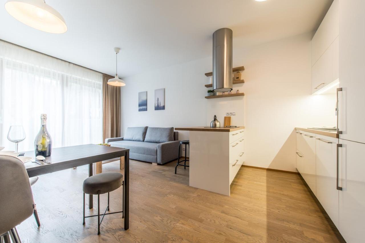 Mozart Central Apartments With Garage 布拉格 外观 照片