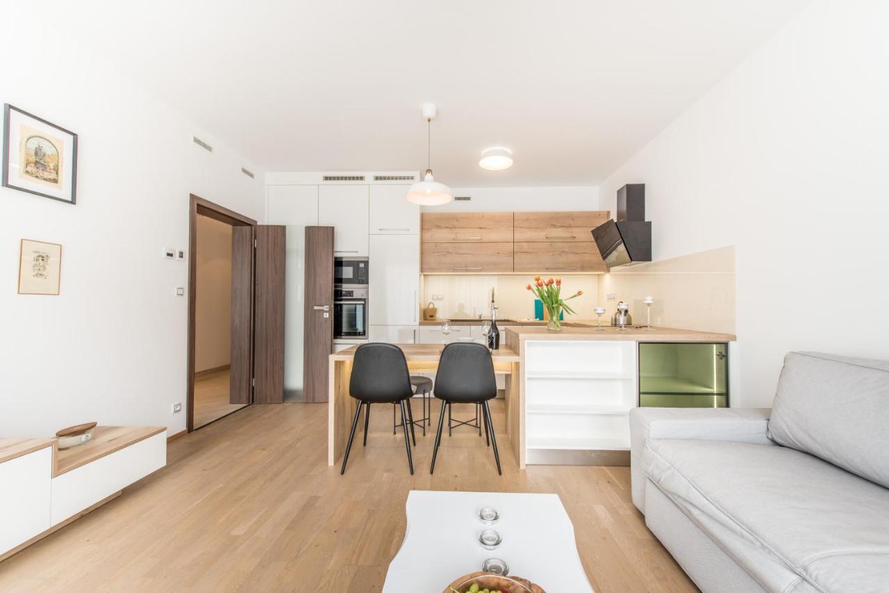Mozart Central Apartments With Garage 布拉格 外观 照片